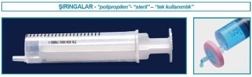 İSOLAB 094.91.020 şırınga - polipropilen - steril - tek kullanımlık - 20 ml (100 adet)