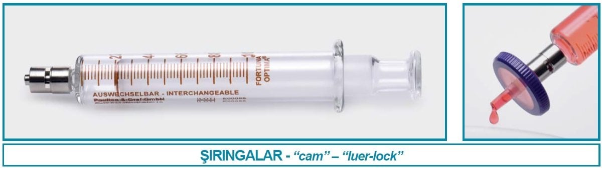 İSOLAB 094.92.010 şırınga - cam - 10 ml (1 adet)