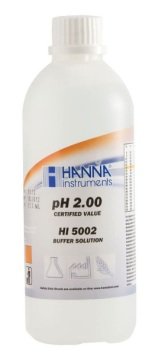 HANNA HI5002 pH 2.00 -  25oC Technical Calibration Buffer, 500 mL