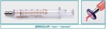 İSOLAB 094.92.050 şırınga - cam - 50 ml (1 adet)