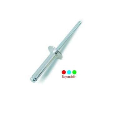 Alüminyum Pop Perçin Bombe Kafa 2.4x8 mm 50 ADET