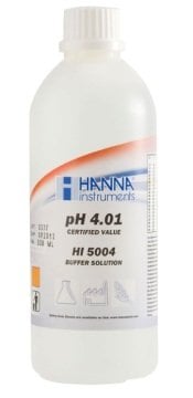 HANNA HI5004 pH 4.01 -  25oC Technical Calibration Buffer, 500 mL