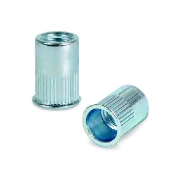 Uzun Tip Silindir Sıfır Kafa Çelik Somun Perçin M8 metrik 8 - 500 adet