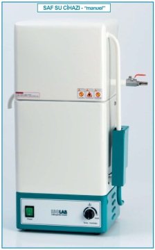 İSOLAB 623.01.004 destile cihazı - su - deposuz - 3.5 lt/saat (1 adet)