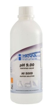 HANNA HI5009 pH 9.00 -  25oC Technical Calibration Buffer, 500 mL