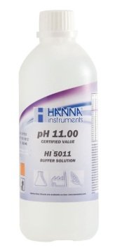 HANNA HI5011 pH 11.00 -  25oC Technical Calibration Buffer, 500 mL