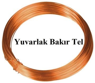 2 mm Yuvarlak Bakır Tel 1 KG