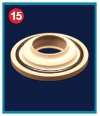 İSOLAB 605.01.114 bağlantı contası (1 adet)