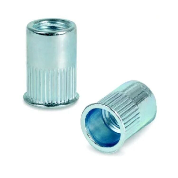 Silindir Sıfır Kafa Çelik Somun Perçin M8 metrik 8 - 500 adet