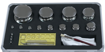 1 gram ile 200 gram arası E2 Sınıfı Kütle Kalibrasyonlu Test Ağırlık Seti - 11 parça