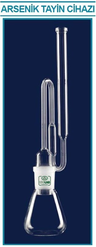 İSOLAB 065.71.001 arsenik belirleyici aparat (1 adet)