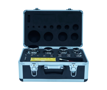 1 gram ile 5 kg arası E2 Sınıfı Kütle Kalibrasyonlu Test Ağırlık Seti - 16 parça