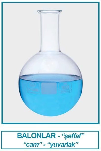 İSOLAB 029.02.050 balon - cam - dibi yuvarlak - 50 ml (10 adet)