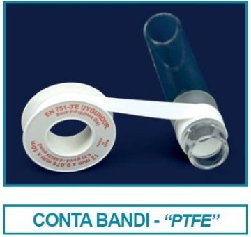 İSOLAB 058.06.001 şilif sızdırmazlık bandı - PTFE (1 adet)