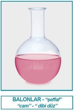 İSOLAB 029.01.904 balon - cam - dibi düz - 4000 ml (1 adet)