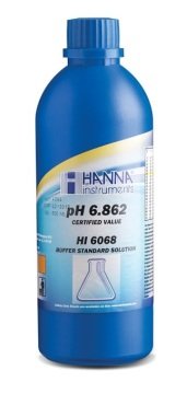 HANNA HI6068 pH 6.862  -  25oC Millesimal Calibration Buffer, 500 mL
