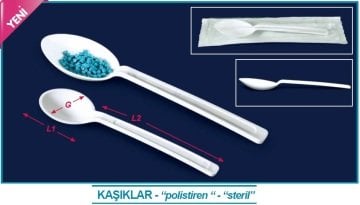 İSOLAB 037.36.002 kaşık - P.S - 2.5 ml - steril (1 adet)