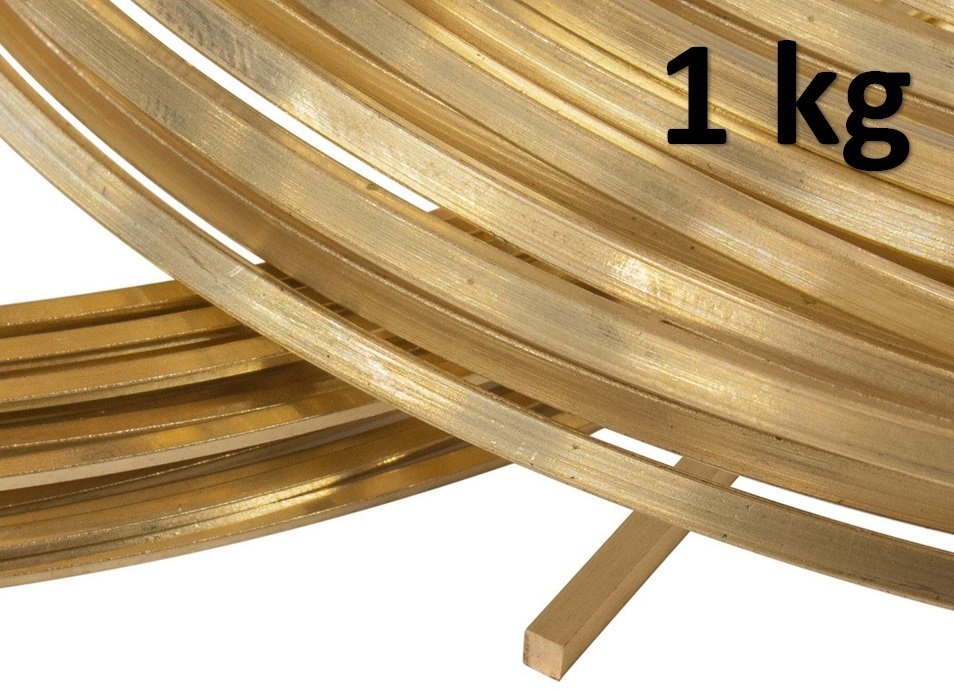 3.5 mm Kare Pirinç Tel 1 KG