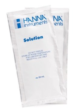 HANNA HI70038C 6.44 g/L (ppt) -  25oC TDS Calibration Standard Sachets with Certificate of Analysis, (25 x 20mL)