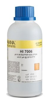 HANNA HI7006M pH 6.86 -  25oC  Calibration Buffer, 230 mL bottle