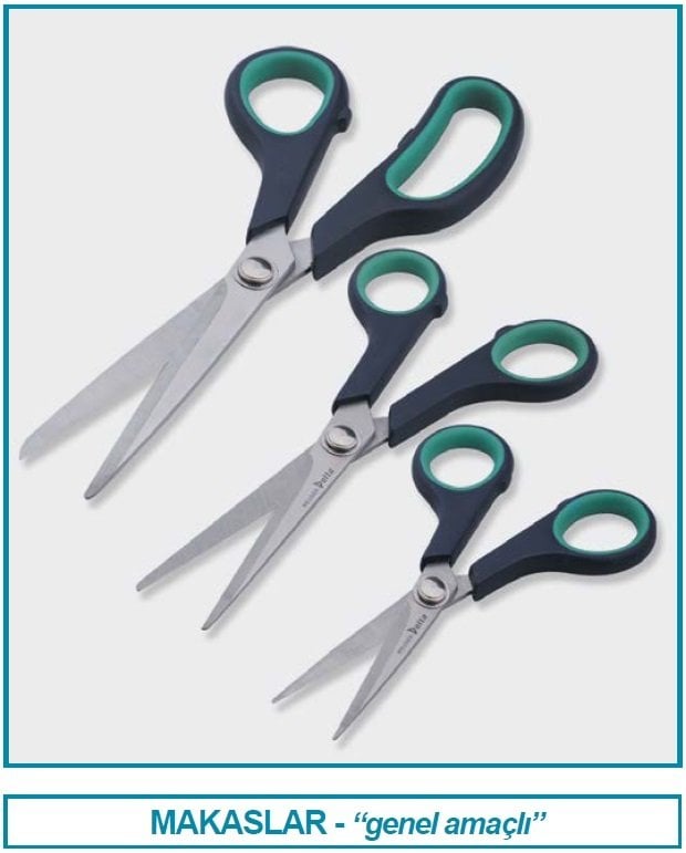 İSOLAB 048.30.160 makas - genel kullanım için - 160 mm - düz (1 adet)