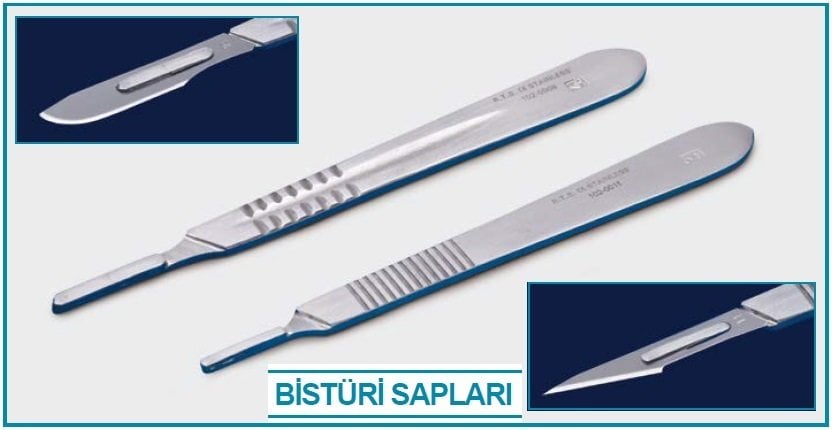 İSOLAB 048.50.001 bistüri sapı - no:1 (1 adet)