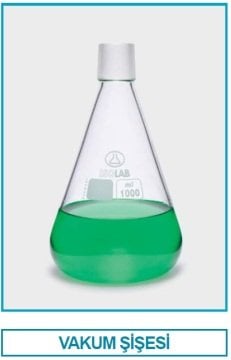 İSOLAB 043.03.005 erlen - vakum filtre düzeneği için (1 adet)