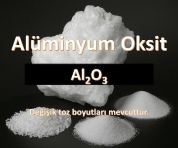 Alüminyum Oksit F20 - Al2O3 - 850-1180mikron 25 kg