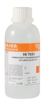 HANNA HI7031M 1413 uS/cm EC value -  25oC, 230 mL bottle