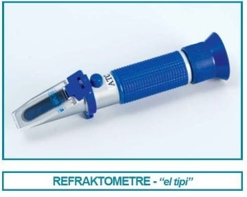 İSOLAB 618.23.001 refraktometre - el tipi - 0 - 32 % brix / ATC (1 adet)