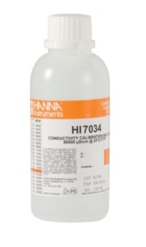 HANNA HI7034M 80000 uS/cm EC value -  25oC, 230 mL bottle