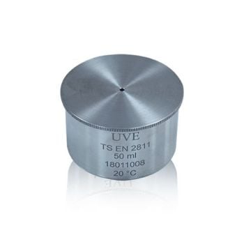 PİKNOMETRE Yoğunluk Özgül Ağırlık Özkütle Ölçer Kalibrasyonlu ISO2811/DIN53217/ASTM D1475 Paslanmaz Çelik - 50 cc ml