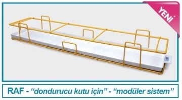 İSOLAB 092.25.002L dondurucu rafı - çelik tel - yatık model - 2 ml cryo kutu için - lacivert (1 adet)