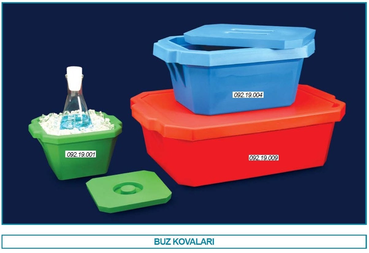İSOLAB 092.19.009 kova - buz için - 9 lt (1 adet)