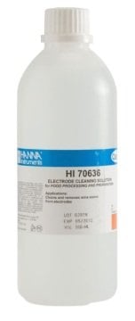 HANNA HI70636L Cleaning Solution for Wine Stains (Wine-Making), 500 mL bottle