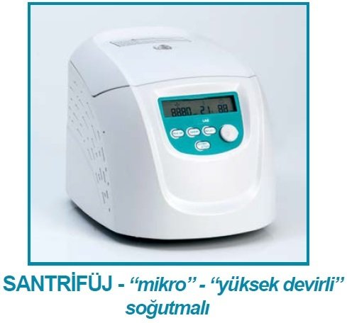 İSOLAB 603.04.001 santrfüj - mikro - yüksek devir - 15.000 RPM - soğutmalı - LCD göstergeli (1 adet)