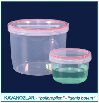 İSOLAB 061.13.001 kavanoz - geniş boyun - polipropilen - 250 ml (1 adet)