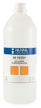 HANNA HI70701L Standard Solution at 1 g/L F¯, 500 mL bottle