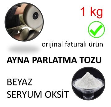 Ayna Parlatma Tozu Beyaz Seryum Oksit 1 kg