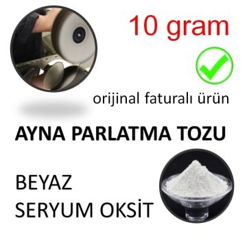 Ayna Parlatma Tozu Beyaz Seryum Oksit 10 gram