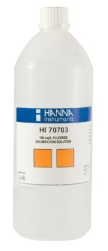 HANNA HI70703L Standard Solution at 100 mg/L F¯, 500 mL bottle