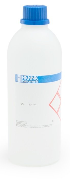 HANNA HI7072L Electrolyte Solution, 1M KNO3, 500 mL bottle