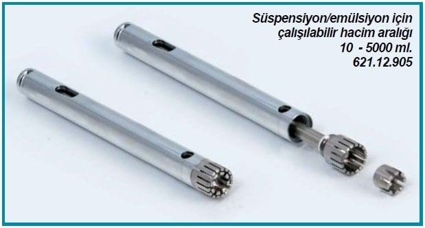 İSOLAB 621.12.905 rotor set - 5 lt (1 adet)