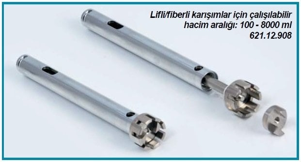 İSOLAB 621.12.908 rotor set - 8 lt (1 adet)