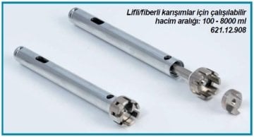 İSOLAB 621.12.908 rotor set - 8 lt (1 adet)