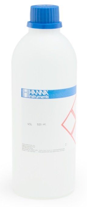 HANNA HI7077L Cleaning Solution for Oil and Fats, 500 mL bottle