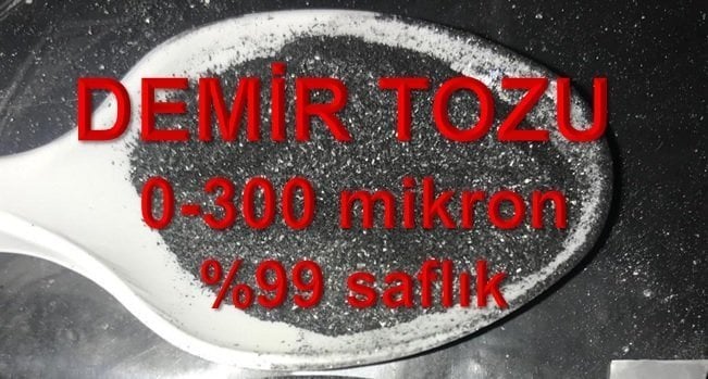 Demir Tozu - 0-300 mikron (250 gram)