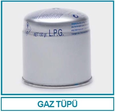 İSOLAB 050.03.001 yedek gaz tüpü (1 adet)