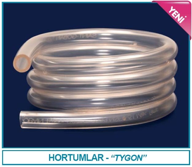 İSOLAB 052.09.003 hortum - tygon - 2.4 mm iç çap - 5.6 mm dış çap (1 metre)