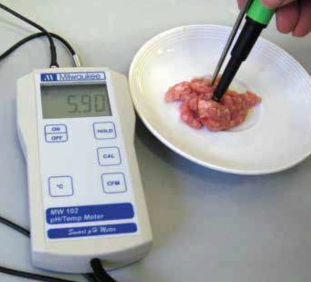 MILWAUKEE MW 102 PORTATİF GIDA PH METRE